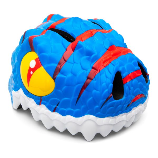 Crazy Safety - Dino Bicycle Helmet - Blue