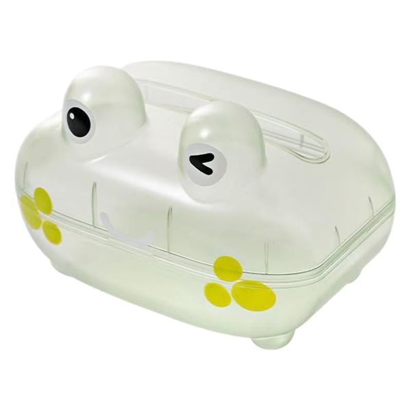 Cartoon Large Capacity Transparent Desktop Tissue Box