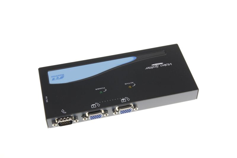 Rextron Video Splitter 1-in, 2-out 350 Mhz