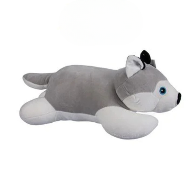 50cm Soft Plush Husky - Cozy Companion for Kids &amp; Adults