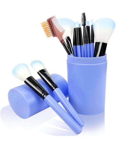 12 Piece Makeup Brush Set
