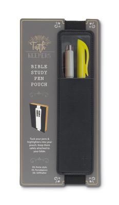 Faith Keepers Bible Study Pen Pouch - Black