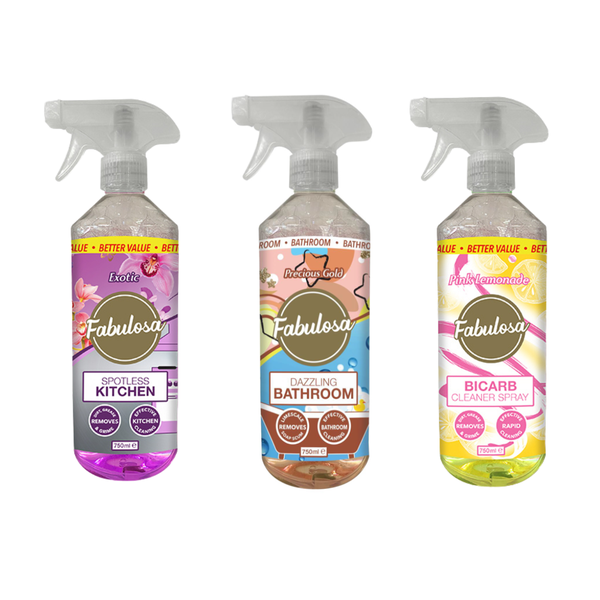 Fabulosa Cleaning 3 pack Bundle A