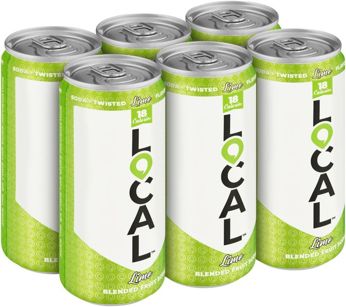 Lo'Cal Fruit Based Soda Twisted Lime 24x300ml