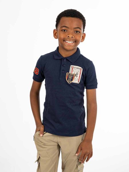 Lee Cooper Boy's SS Golfer: Timothy Navy