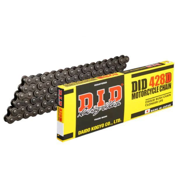 DID Chains 428 D Steel 132 Link Clip Link