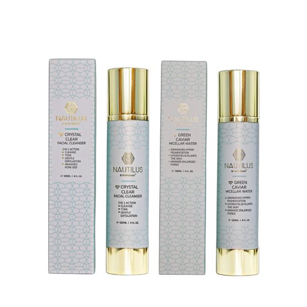 Clear Skin Combo - Crystal Clear Cleanser &amp; Green Caviar Micellar Water