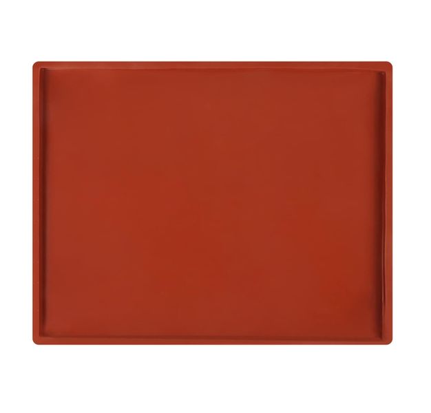 30x40cm Silicone Baking Mat Nonstick Silicone Roll Cake Baking Tray-Brown