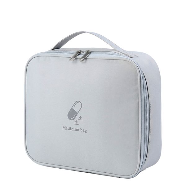 Portable Zippered Medical First Aid Emergency Bag for Home Travel