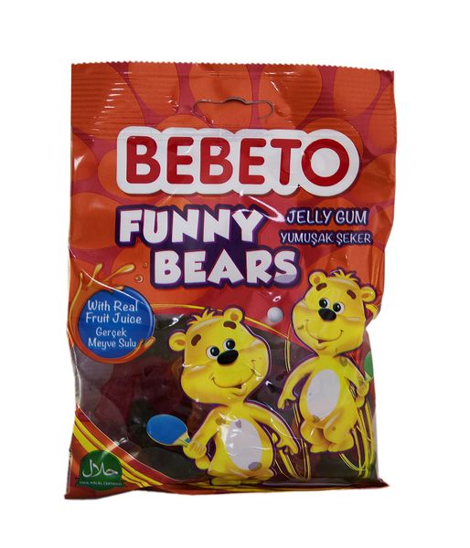 Bebeto - Funny Bears 12 X 80 g