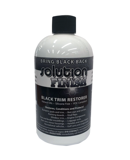 Solution Finish - Black Trim Restorer - 360ml
