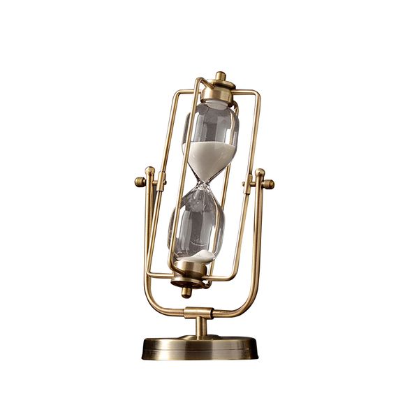 Simple Glass Hourglass Timer Home Decoration &amp; Ornament 15/30 Minutes