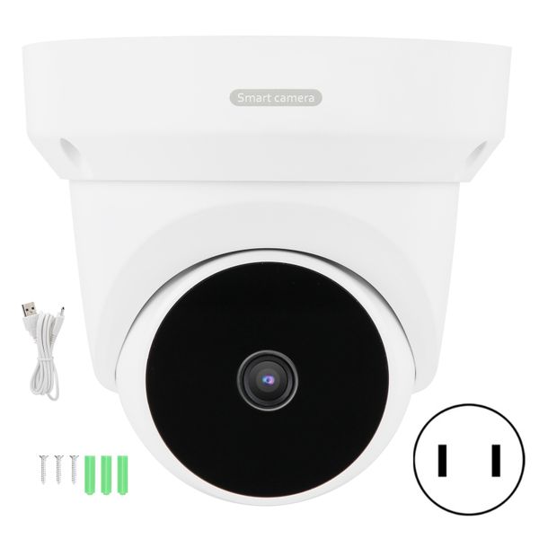 1080P WiFi PTZ Dome Camera Night Vision US Plug