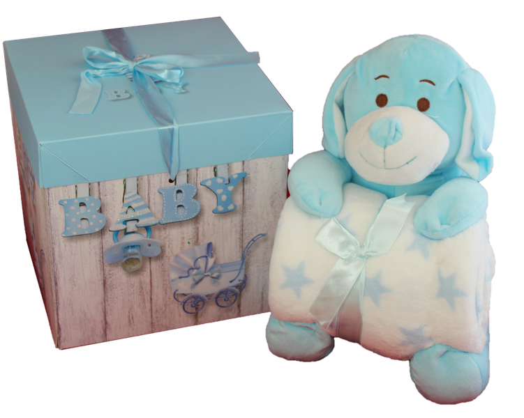 Soft Toy and Blanket Gift Set