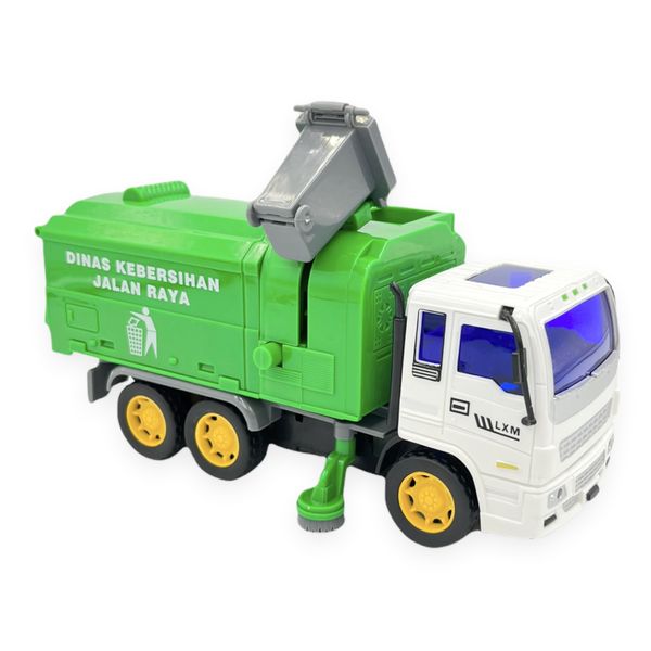 HappyE Learning - Sanitation Refuse Removal Truck - Toys for Boys