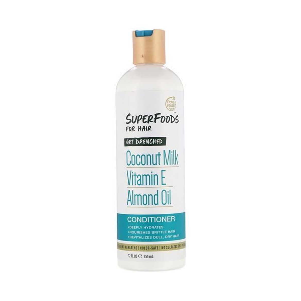 Super Foods Get Drenched Conditioner Coconut Milk, Vitamin E & Almond
