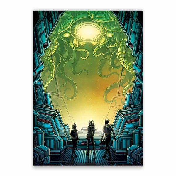 Nosy Crow Space Ship Poster - A1