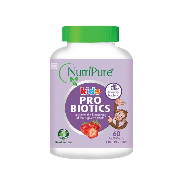 Nutripure Kids Probiotic Gummies with Bifidobacterium Infantis