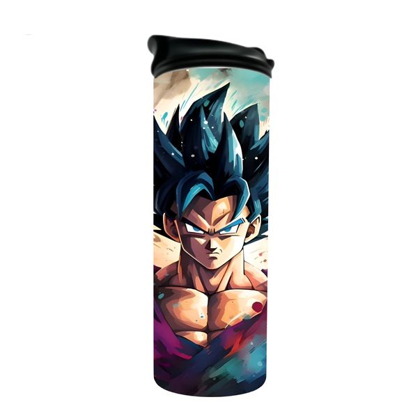 Goku Dragonball Z Double Walled Thermal Tumbler Water Bottle