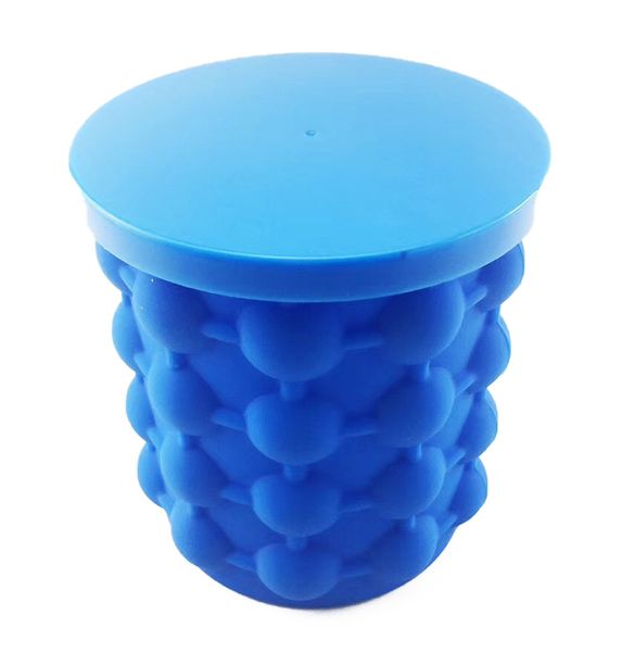 2-in-1 Ice Cube Maker and Ice Bucket Genie