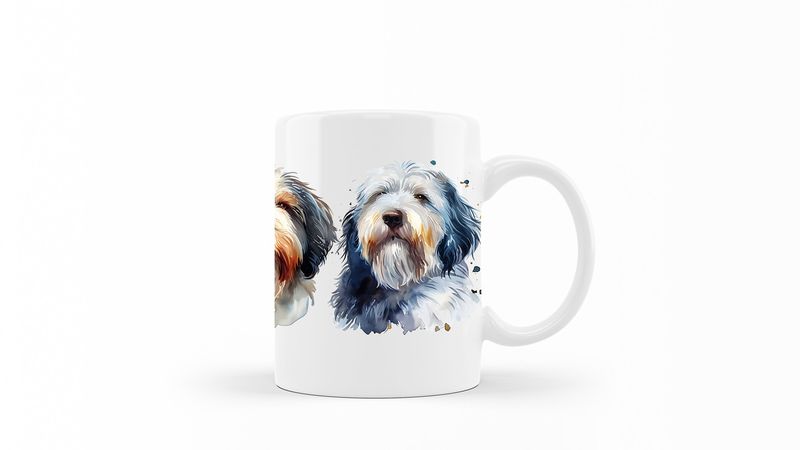 Old-English-Sheepdog Printed Coffee Mug DSGN82