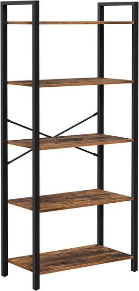 Nordic Tall Bookcase Shelf, Storage Shelf For Bedroom Bathroom, Kitchen