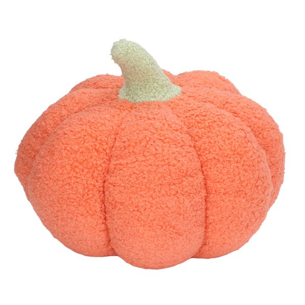 Pumpkin Plush Toys Soft Fluffy Innovative Cute Pumpkin Throw Pillow Orange