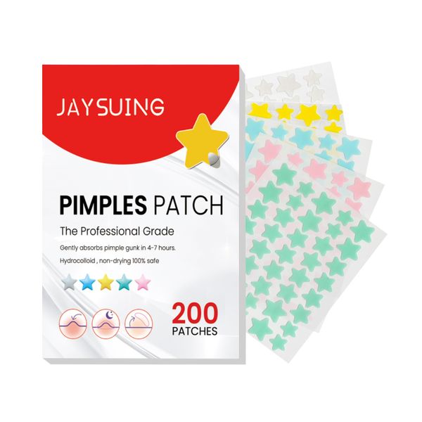 Acne Patch Conceals &amp; Repairs Pimples, Blemishes, Scars, 200 Patches/Box
