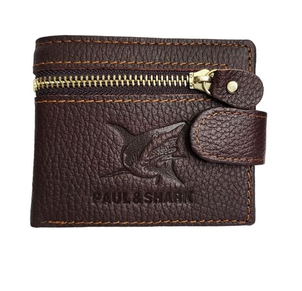 Men's Wallet Genuine Leather Brown 861-01
