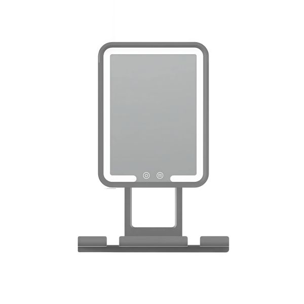 Heated Fogless Shower Mirror with Dimmable Lights