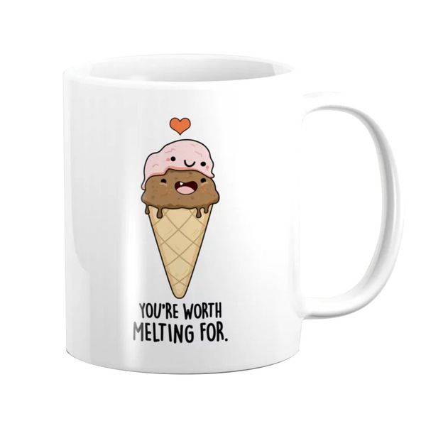 Pappa Joe Mug - You're Worth Melting For