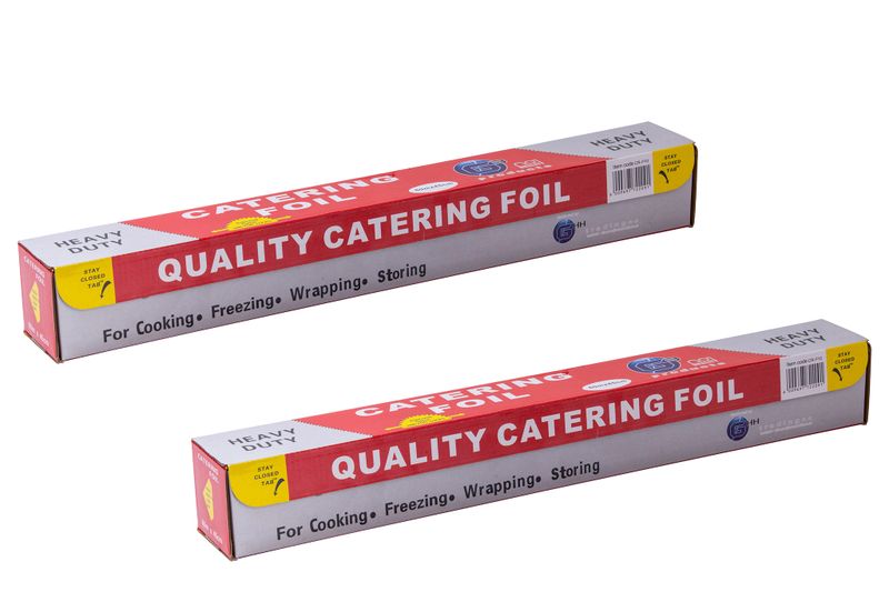 Heavy Duty Catering Foil - (60m x 45cm ) Bundle (2pc)
