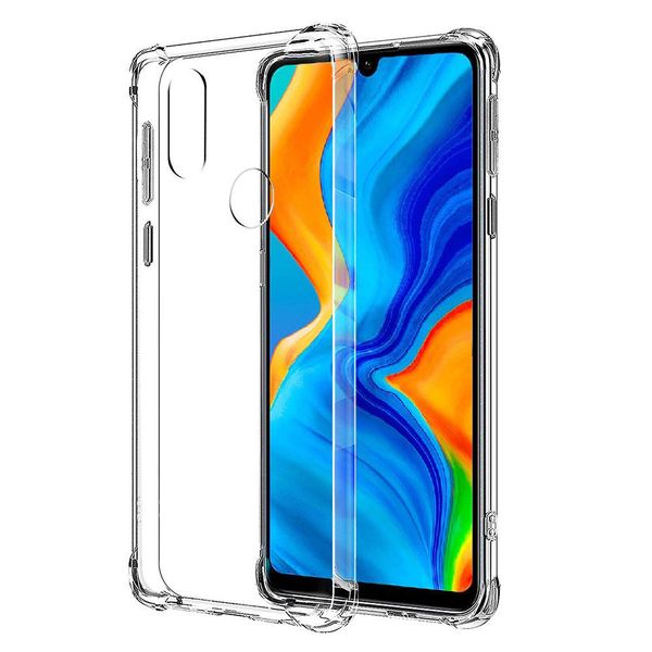 Huawei P30 Lite TPU Clear Shock Resistant Cover -SKD