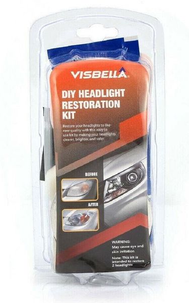 Visbella DIY Vehicle Headlight Restoration Kit
