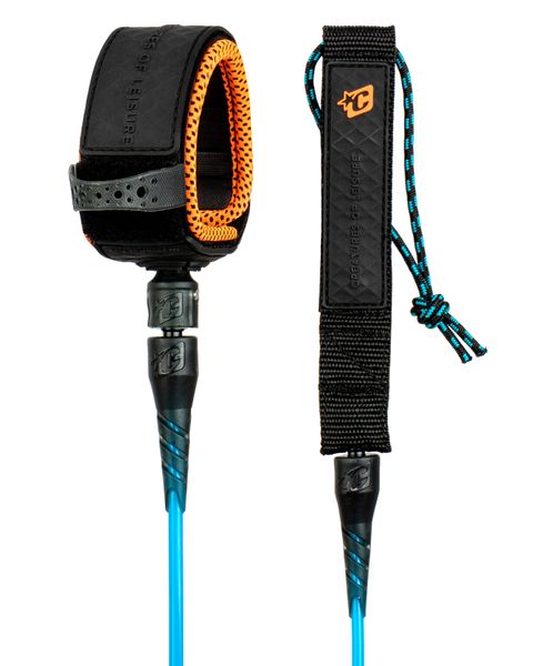 Creatures Grom Reliance Lite 5 Leash : Cyan Black Orange (Lgl21005cybkor)