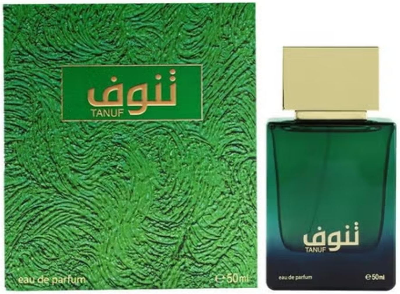 Ahmed Al Maghribi Tanuf Eau De Parfum 50ml - Long Lasting Spicy Oud Scent