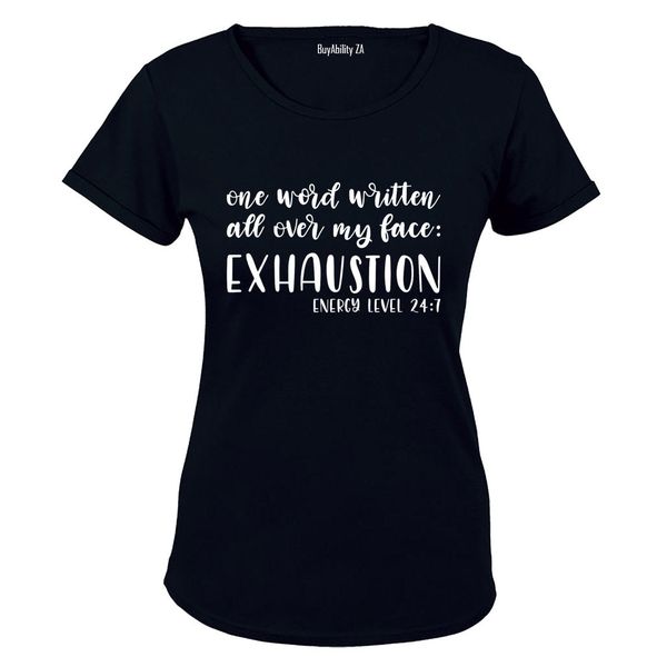 Ladies - T-Shirt (Black image