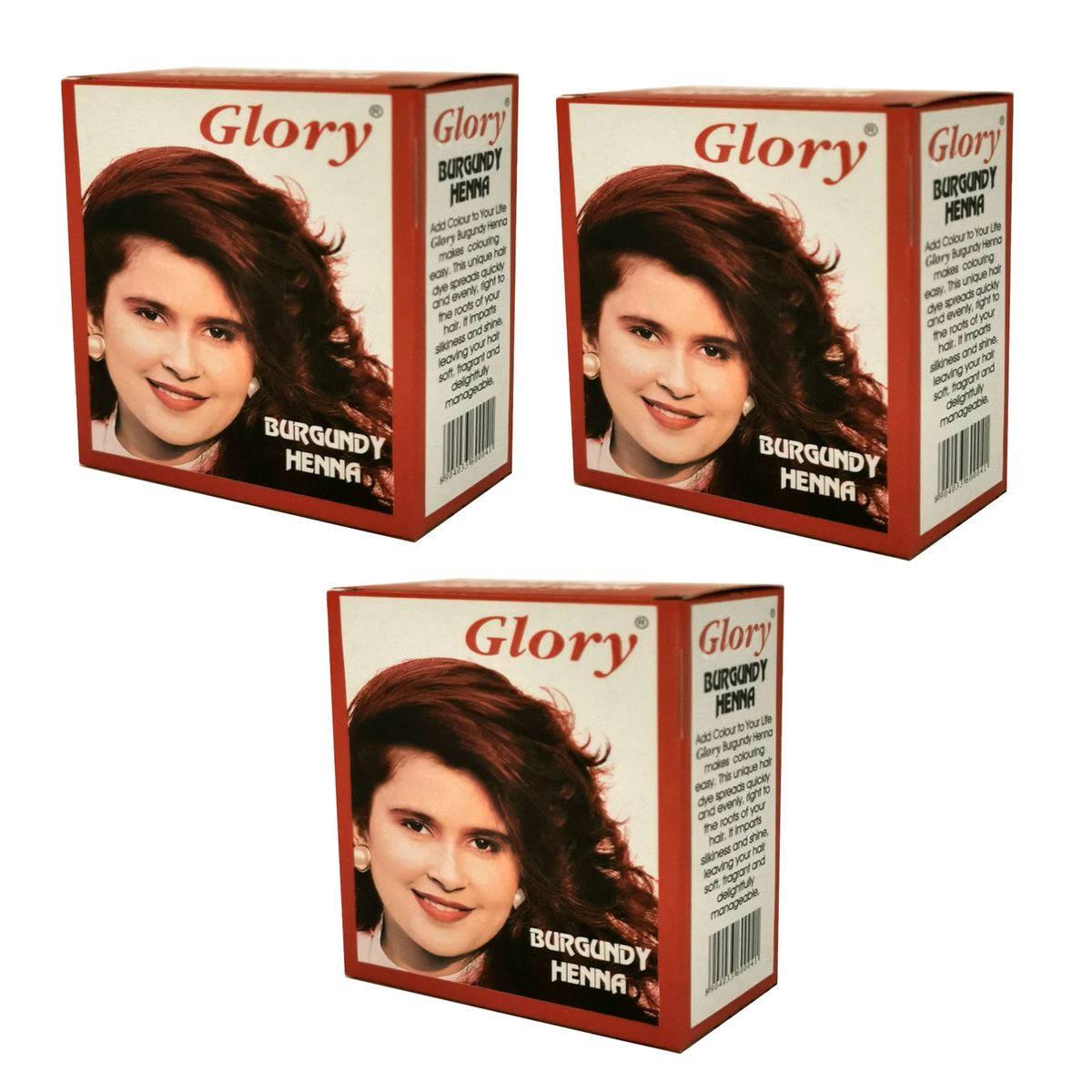 Glory Henna Natural Hair dye - Ammonia Free - Burgundy - 3 Pack | Buy  Online in South Africa 