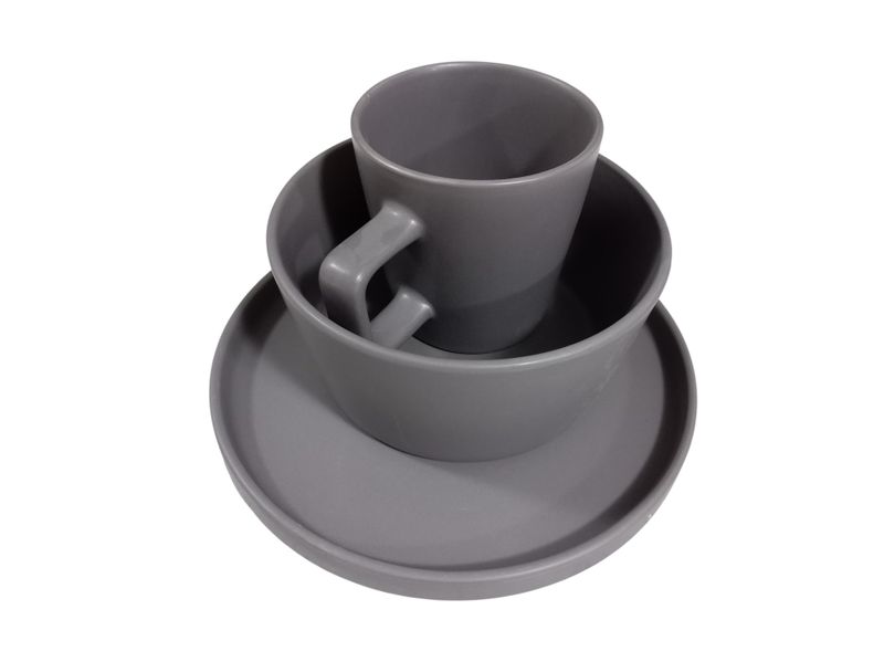 12 Piece Grey Dinner Set (No 3)