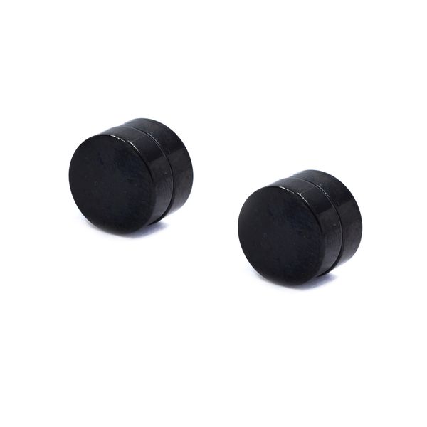 Androgyny Stainless Steel Magnetic Stud Earrings