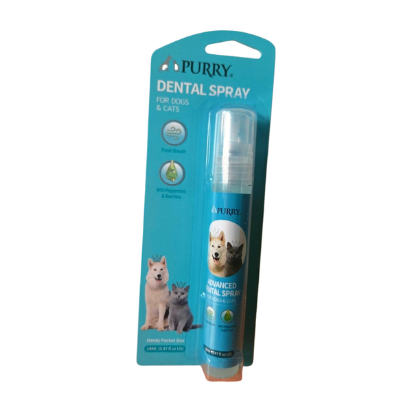 Purry Dental Spray for Cats and Dogs 14 Ml