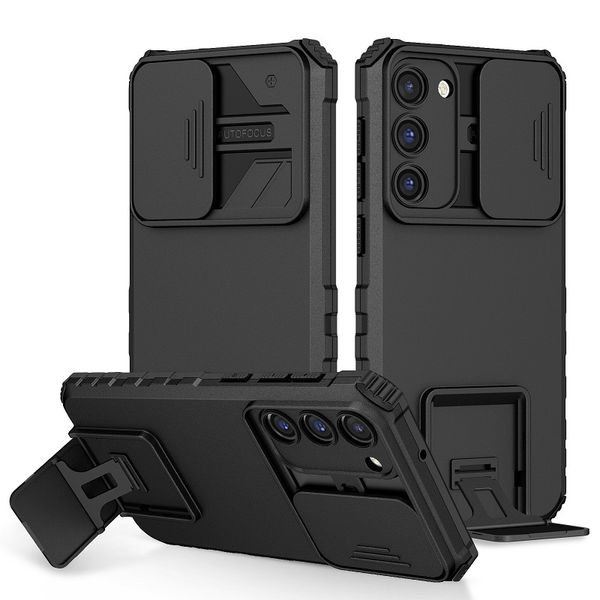 Phone Case Compatible With Samsung S23 Slide Camera Lens Cover