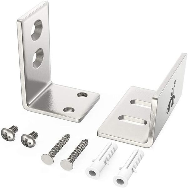 Alanes Adjustable U-Shape Flush Design Sliding Barn Door Floor Guide