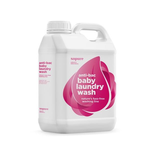 SoPure Natural Eco-Friendly Anti-Bac Baby Laundry Cloth Nappy Wash 5 Litre