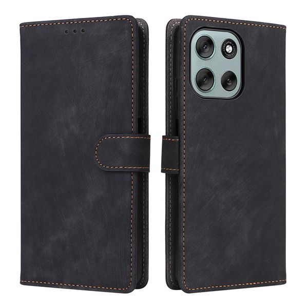 Flip Cases Compatible With Motorola G86 Power Shockproof Leather Cover