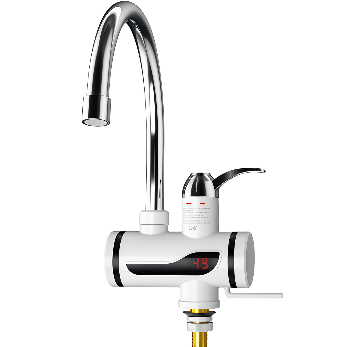 Bottom Entry Water Heater - Electric Faucet Heating System