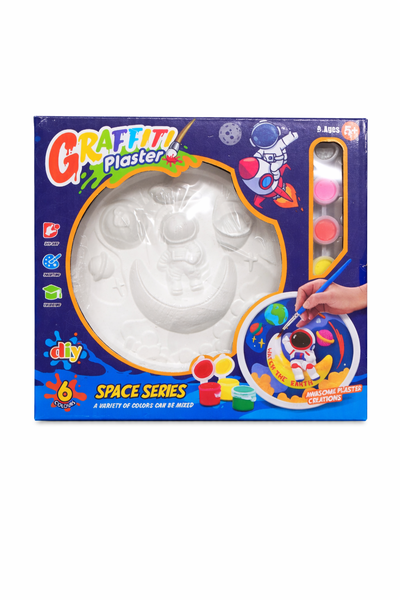 DIY Plaster Space Series - Astronaut Painting Craft Kit for Kids-3 x Sets