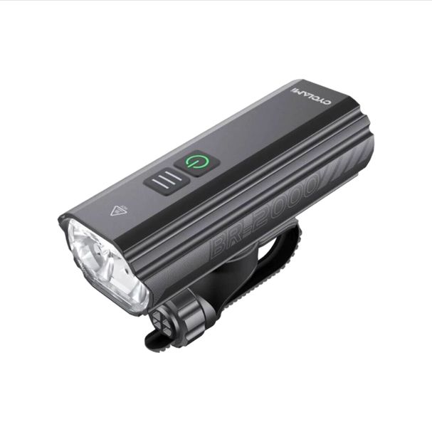 CYCLAMi BR2000 - High Brightness USB Charge Road MTB Front Light - 2000LM