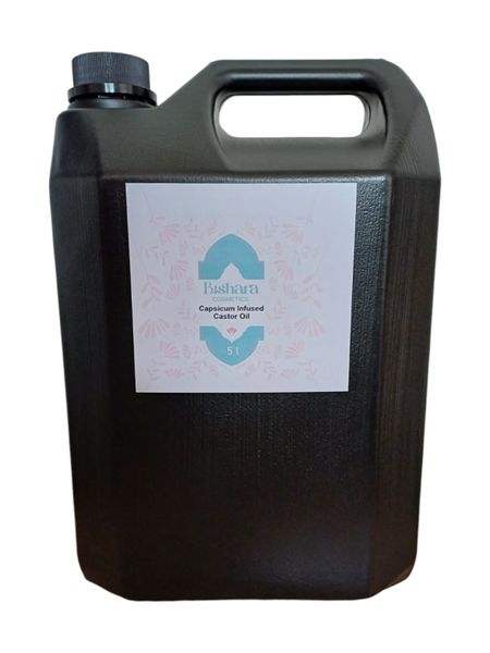 5L Bishara Cosmetics Capsicum Infused Castor Oil
