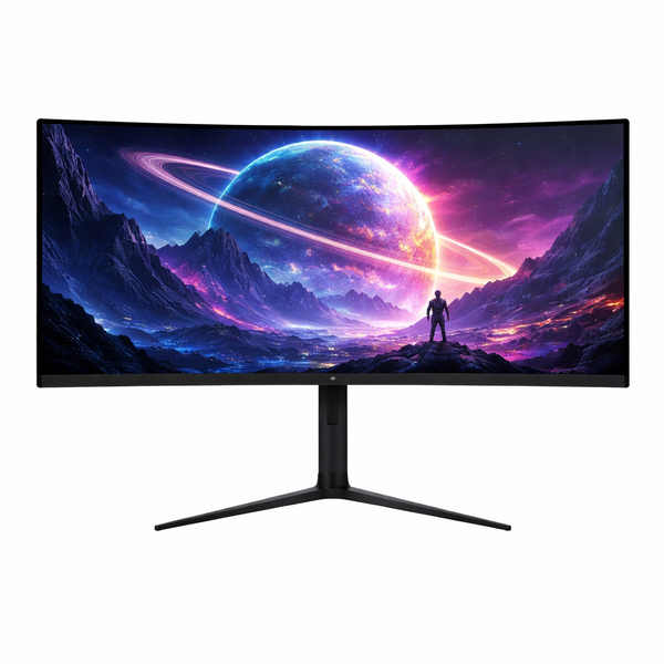 34" Curved 4K Monitor - UHD, Gaming, HDR
